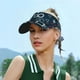 thumbnail image 5 of Fotbe Navy Blue Geometric Visera Deportiva con Diseño, Gorra Abierta Ajustable de Algodón para Mujer y Hombre, 5 of 7