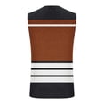 thumbnail image 4 of Stamzod Mens Workout Tank Tops Sleeveless Striped Muscle Gym T Shirts Casual Summer Beach Tee Brown L, 4 of 5