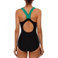 thumbnail image 2 of Beautyin Women's One Piece Athletic Racerback Swimsuit Slimming Bathing Suit, 2 of 5