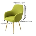 thumbnail image 4 of Bearachild 6 unids/set funda para silla embellecedora decoración estirable y fácil de colocar apariencia de sillas excelente Decoración del hogar, 4 of 6