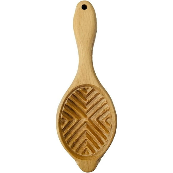 Traditional wooden biscuit cake and pastry Maamoul mold press