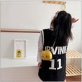 thumbnail image 6 of Simple Cute Cat Printing Wallet Kids Crossbody Bag Coin Purse Single Shoulder Bag Baby Bag PU Leather Handbag Children Bag YELLOW, 6 of 8