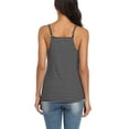 thumbnail image 6 of Attraco Womens Square Neck Tank Top Casual Camis Slim Vest, 6 of 7