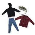 thumbnail image 1 of 1: 6 bolsa de camisetas con ones corporales para hombre para Dragon DML BBI DID de acción de Hugo Figura masculina pantalones vaqueros, 1 of 10