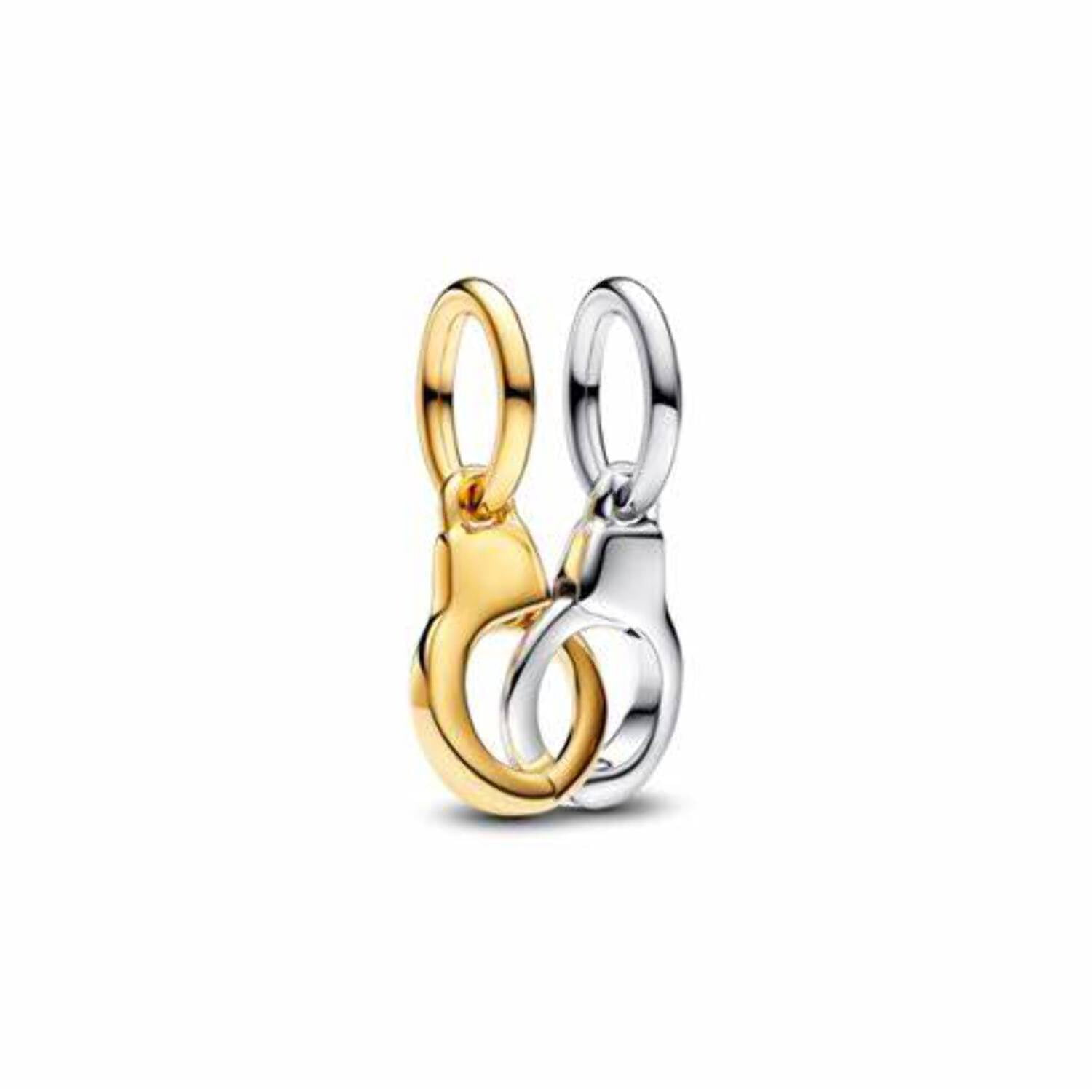 Pandora Moments Openable & Splittable Handcuffs Dangle Charm