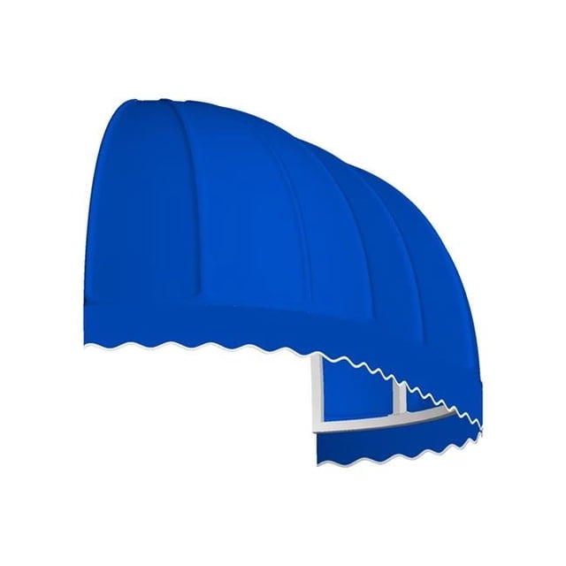 Awntech RC22-US-3BB 3.38 Ft. Fenêtre Chicago & Store d'Entrée & 44; Bleu Vif - 31 x 24 Po.