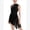 01 Black, variant on Lyrical Dance Dress for Women Contemporary Dance Costumes ﻿Solid Mesh Asymmetric Flowy Tulle Skirt for Competition XS Purple