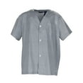 thumbnail image 3 of Fruit of the Loom Men's and Big Men's Short Sleeve, Knee-Length Pant Pajama Set, 3 of 5