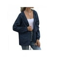 thumbnail image 6 of Women's Lightweight Hooded Raincoat Waterproof Packable Active Outdoor Rain Jacket(S-2XL), 6 of 6
