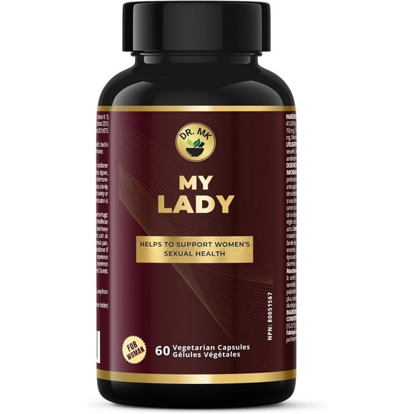 MY LADY Women’s Vitality Supplement – Angelica Sinensis, Panax Ginseng, Maca Root & Tribulus – Supports Energy, Mood, Hormonal Balance & Physical Performance – 60 Capsules