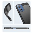 thumbnail image 4 of PANDACO Navy Brushed Metal Case for Motorola Edge 2024, 4 of 5