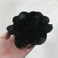 thumbnail image 3 of Large Rose Flower Brooches and Pins for Women | Rose Flower Hair Clips for Women, Lapel Pins for Women | Brooch for Women Dresses | Hat Pins for Women, Flower Hair, Pin for Clothes, Black 6.3 Inches, 3 of 11