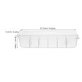 thumbnail image 2 of unbranded Organizador Transparente Para Ropa Interior Y Calcetines Con Montaje Sin Perforar Ideal Para El Hogar, 2 of 7