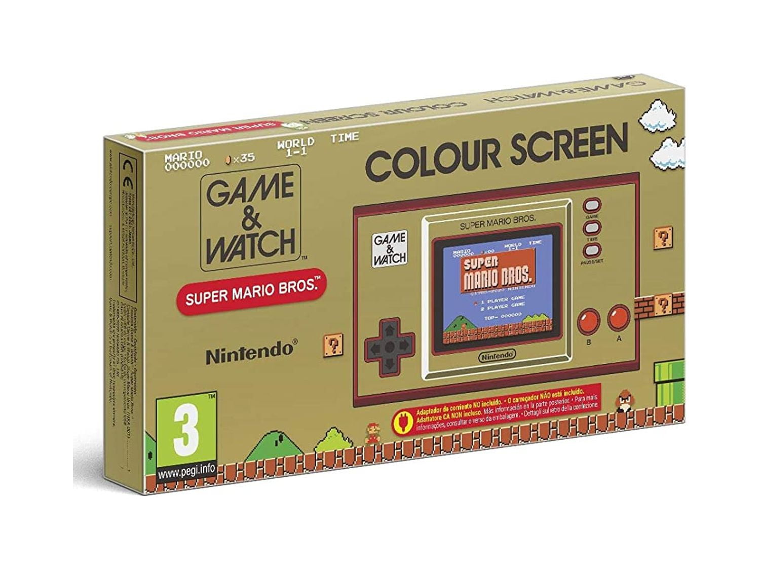 美品　任天堂GAME&WATCH MULTI SCREEN MARIO BROS 1983 Nintendo Game & Watch Mario Bros Multi Screen MW56