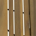 thumbnail image 3 of Noble House Nadine Outdoor Wood 3-Pc Chaise Lounge Set Cushion Teak/Blue, 3 of 10