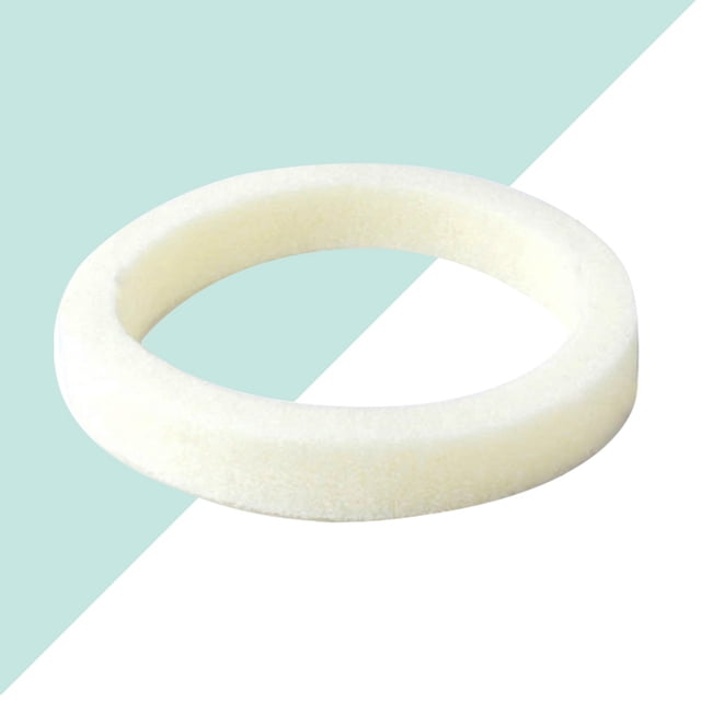 FUEENIRVA 1Set Square Beige Suspension Fork Sponge Ring for Front Fork Oil Absorption