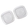 thumbnail image 3 of 2 piezas de cubierta de altavoz de techo de coche de acero inoxidable, moldura de rejilla de repuesto para Land Rover Range Rover Sport 2023, color plateado, 3 of 14