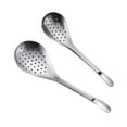 thumbnail image 4 of Cuchara ranurada para espumadera,Espumadera Cuchara ranurada Colador de cocina Cucharón,colador,cuchara,cucharón,espumadera con ranuras,colador cucharón espumadera colador freír,Colador de, 4 of 8