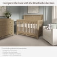thumbnail image 6 of Evolur Evolur Convertible Crib Wooden Full Size Bed Rail, Alpine Oak, 6 of 6