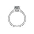 thumbnail image 2 of 1.00 Carat Excellent Heart Cut Real Diamond New Design Solitaire Ring for Wedding Solid 18K White Gold Size 11, 2 of 8