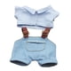 thumbnail image 5 of Ropa para muñecas de peluche Perfke Pantalones azules 17 cm, 5 of 9
