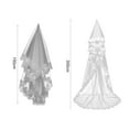 thumbnail image 6 of Bridal Veil Single Layer Lace Embroidered Headgear Long Style Dress Matching Wedding Headpiece Photo Shoots Props, 6 of 8