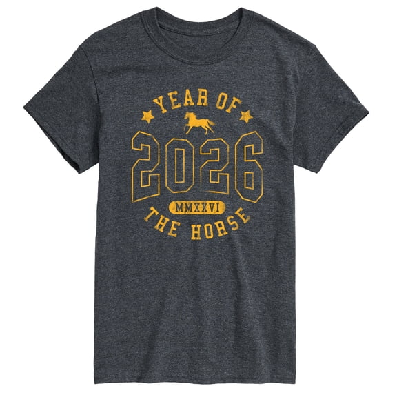 Instant Message - 2026 Year of the Horse - Men's Short Sleeve Graphic T-Shirt