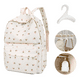 thumbnail image 1 of Bolsas Mochilas Escolar Con Moda Diseño Floral De Lona Xtellar Blanco Floreado, 1 of 4