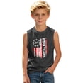 thumbnail image 3 of Yuncity Kids Toddler T Shirts Boys Girls July 4Th Tank Tops Independence Day Sleeveless Summer Lightweight Knit Comfortable Tee Casual Outfits Tshirts 12-13 Years, 3 of 6