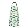 thumbnail image 2 of Bingfone Cartoon Crocodile Apron Gifts For Men, Women Professional Grade Chef Apron for Kitchen,BBQ & Grill, 2 of 8