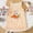 Orange926, variant on HAYIMI Child Toddler Girls O-Neck Sleeveless Easter Cartoon Embroider Dresses Party Dance Dress Birthday Special Occasion Back To School Swing Flowy Kids Sundress