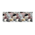 thumbnail image 1 of Corridor Entrance Stone Patterned Washable Carpet 3D Pebble Design Non- Floor Mat for Bedroom Kitchen and Bathroom, 1 of 5