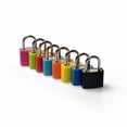 thumbnail image 3 of 1 Pack Large Key Lock for Locker, 42mm Heavy Duty Padlock with Key, Blue Waterproof Padlock for Gym Lockers, Outdoor & Indoor Use, Keyed Alike, 3 of 9