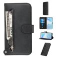 thumbnail image 1 of Estuche de Cuero PU con Cierre para Samsung Galaxy S20 , Funda Protectora con Billetera y Correa, 1 of 5