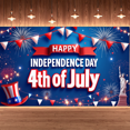thumbnail image 5 of Patriotic Design Independence Day Banner Colorful Bunting 4th of July Decorative Fireworks for Holiday Celebration Outdoor Events National Festivities, 5 of 7