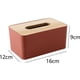 thumbnail image 2 of Caja de pañuelos de escritorio, caja de almacenamiento de papel, caja de papel multifuncional para el hogar, sala de estar, comedor, mesa de café, 2 of 5