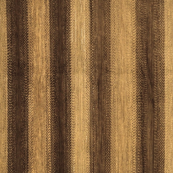 Ahgly Company Indoor Square Oriental Brown Modern Area Rugs, 4' Square