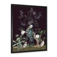 thumbnail image 2 of Designart 'Chinoiserie With Peonies and Birds V' Traditional Framed Art Print, 2 of 4