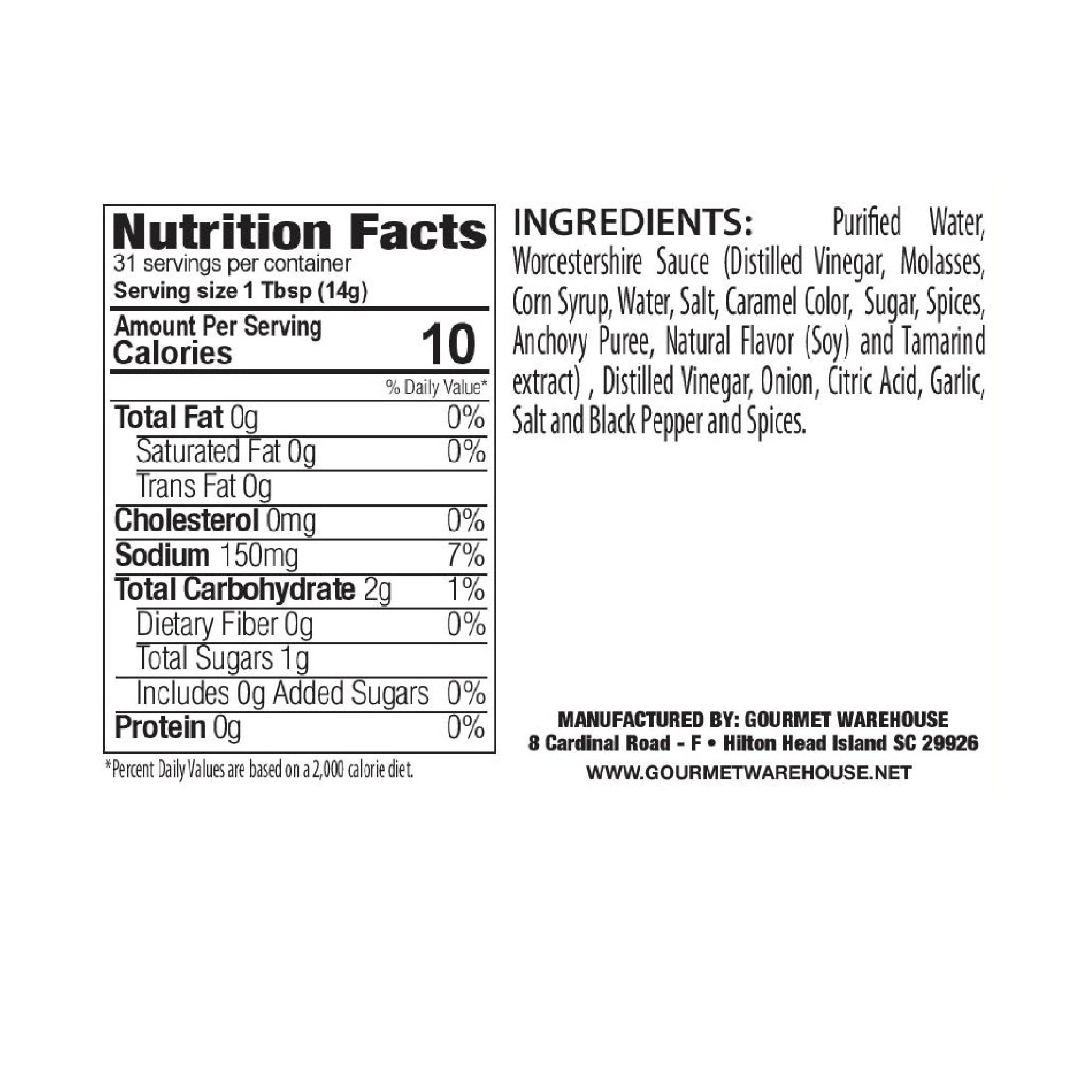 Gourmet Warehouse Great American Marinade, 16 oz