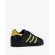 thumbnail image 2 of Size 5- Adi - das Unisex Junior Superstar Shoes, Black/Gold/Blue., 2 of 6