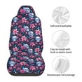 thumbnail image 5 of Sikiie funny Skull daisy flower Car Seat Protector 2 Pack Car Seat Cushion Mat, Car Seat Covers for SUV, Truck, Van, 5 of 7