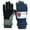 Navy, variant on 4-7Y Kids' Bunny Print Windproof Thick Lanyard Pupils Gloves with Adjustable Wrist Closure for Outdoor Snow Play and Activities