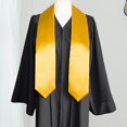 thumbnail image 6 of Milageto Graduation Stole 72inch for University Honor Societies Graduation Ceremonies Yellow, 6 of 8