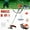 2 in 1 (Orange), variant on YNCE Powerful 52cc 5 in 1 Multi Functional Trimming Tools,Gas Hedge Trimmer,String Trimmer, Weed Eater, Pole Chainsaw with Extension Pole and Brush Cutter