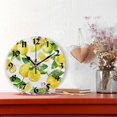 thumbnail image 2 of GZHJMY Watercolor Lemons Round Wall Clock,Silent Non Ticking Battery Operated Accurate Home Clock,Vintage Farmhouse Wall Decor for Living Room Bedroom Office Holiday Gifts,10", 2 of 6