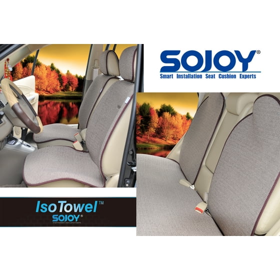 Sojoy Universal Four Seasons Full Set Of Car Seat Cover And Cushions Sojoy Universal Four Seasons Full Set Of Car Seat Cover And Cushions Brown Tan Com