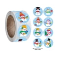 thumbnail image 2 of Gkeoshab Stickers Pack Sticker Christmas Holiday Gift Decorating Gift 1 Roll 500 Posts Christmas Home & Garden, 2 of 2