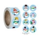thumbnail image 2 of Paquete De Pegatinas Para Decorar Regalos Navideños, 1 Rollo, 500 Unidades, Navidad, 2 of 2