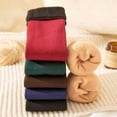 thumbnail image 3 of Women‘s Thermal Socks 5 Pairs - Thick Fleece Lined Cold Weather Winter Socks for Women Men Heated Snow Boot Socks Non Slip Mid Calf Warm Crew Socks, 3 of 7