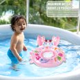 thumbnail image 4 of Flotador De Natación Para Bebé , Anillo De Natación Inflable Para Bebé Con Asiento Para Bebés/Niños Pequeños De 6 A 36 Meses, Anillo De Flotador De Cintura Para Niños Muyoka Hogar, 4 of 7